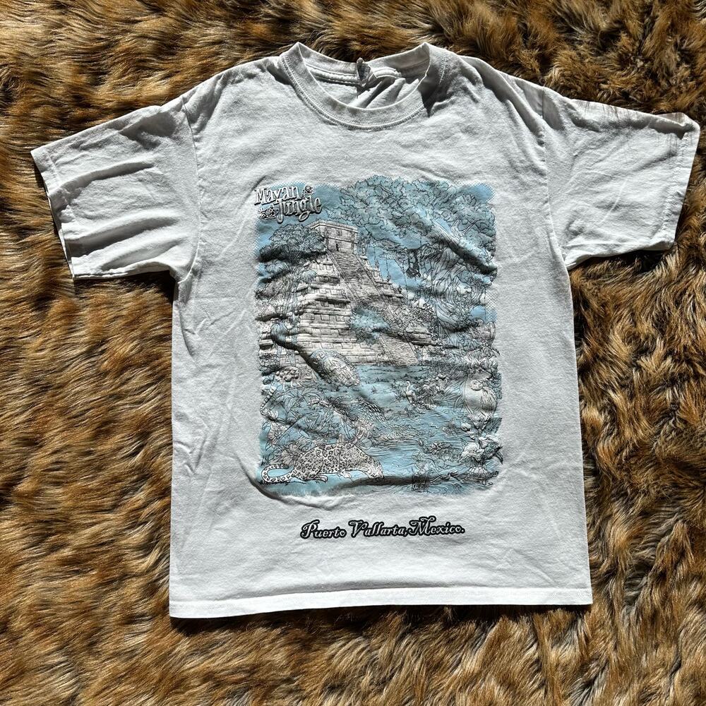 Mayan Jungle Graphic T-shirt